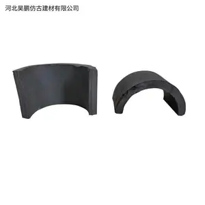 优质耐用仿古半圆瓦,抗风耐雨,古朴造型重塑中式建筑之美