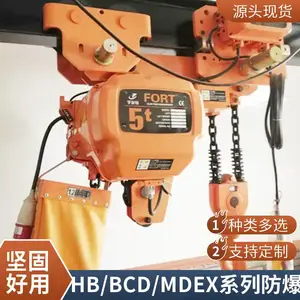 BCD1-9 双速防爆钢丝绳电动葫芦 1t9m ExdⅡBT4 化工车间易燃易爆场所起重设备厂家直供