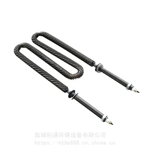 空气翅片干烧加热管 烘干烘房配套翅片电热管 不锈钢翅片加热管
