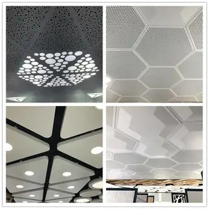 佰尔达吊顶铝天花 铝单板吊顶 铝合金板墙面 铝板喷涂