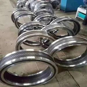 木屑颗粒机环模和压辊皮的安装步骤 560型号生物质颗粒机配件