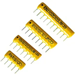 国之航 RNCT5032 RNCT5033 RNCT5035型芯片薄膜电阻网络 特点高度集成化 体积小 重量轻 抗电迁移能力强 质量可靠等xi