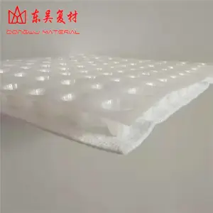 HDPE车库虹吸排水板 凹凸型塑料排水板 东吴 规格型号齐全