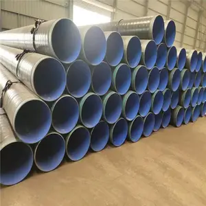 DN600涂塑钢管 TPEP防腐管 螺旋焊接管道 恒运***