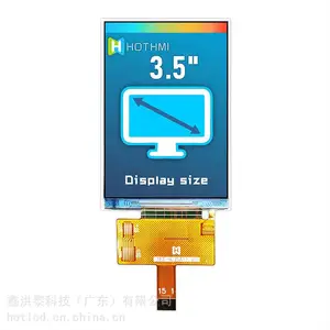 3.5寸TFT彩色液晶屏320*480分辨率ST7796驱动SPI接口显示屏