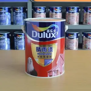 弹性晴雨漆保丽居外墙乳胶漆阳台厨卫漆外墙防水抗污耐候漆