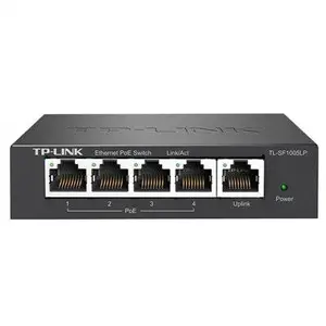 TP-LINK TL-SF1005LP千兆以太网PoE交换机 8口以下高速传输