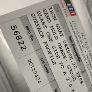 供应美国ACT Test Panels 测试板 56822