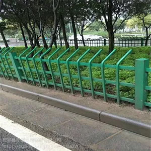 小区围墙铁栅栏 铁艺护栏网 锌钢护栏