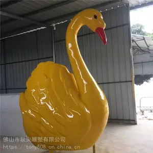 玻璃钢卡通公仔佛山定制型卡通动物玻璃钢雕塑-联尖雕塑