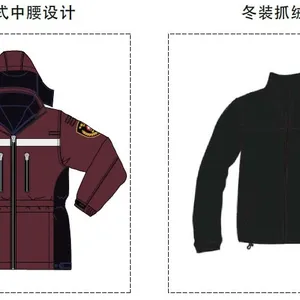 中国卫生应急服装冬装 面料防雪?雨?水 卫生应急服加绒内胆或羽绒内胆