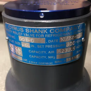 供应 CYRUS SHANK 安全阀 901D