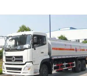 供应东风天龙后双桥加油车,18-20立方油罐车