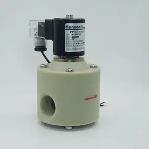磁阀PPH电磁阀HYZF5-40加药电磁阀防腐蚀电磁阀耐腐蚀电磁阀强酸强碱电磁阀