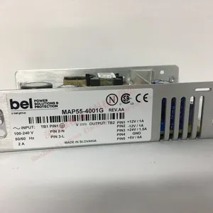 Bel POWER开关电源MAP55-4001G 55W 4路输出