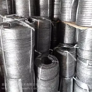 高可压缩性和回弹性:膨胀石墨盘根,镍丝/ 钢丝加强石墨盘根 玻纤加强石墨盘根