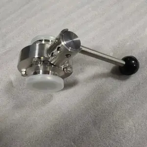 卫生级蝶阀,卫生级快装蝶阀,食品级蝶阀