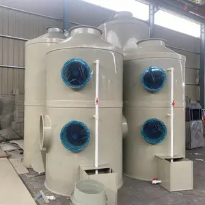 泊头嘉科工业级 PP 喷淋塔 耐酸碱耐腐蚀 废气处理专用 支持定制