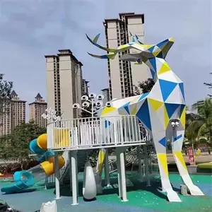 赤峰组合滑梯 环形秋千 钻笼爬网