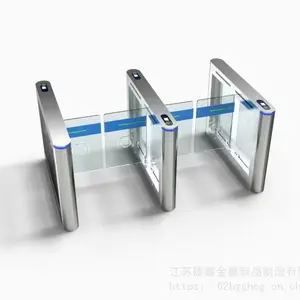 全国上门安装海康百胜安快人行摆闸门 学校园门禁系统 人脸识别道闸 源头厂家供