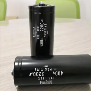 2200UF400V 日本黑金刚NCC电容 螺栓型电解电容 RWE系列
