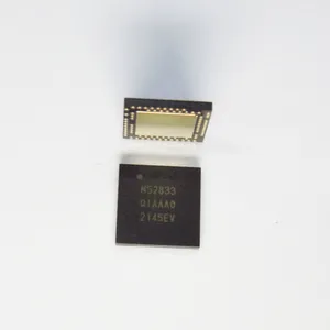 NRF52833-QIAA nRF52833是一款通用多协议SoC,具有蓝牙测向功能,可在-40°C至105°C的温度范围内运行。