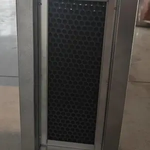 工厂定制管道式活性炭净化箱 异形接口活性炭净化箱 组合式过滤箱