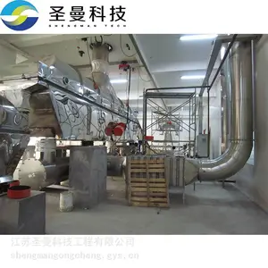磷酸二氢锂振动流化床干燥机2000kg 圣曼干燥 硫化床烘干器