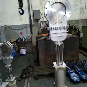 DMZ73X-16P DN50手动暗杆刀闸阀304不锈钢暗杆插板阀-规格型号