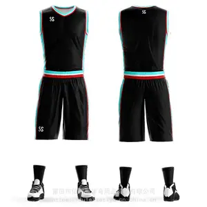 速斐特篮球服定制 套装男学生比赛训练篮球队服女全身印号背心球衣定制