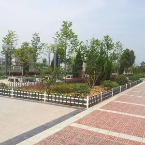 PVC草坪绿化围栏花园花坛护栏变压器防护栏厂家供应