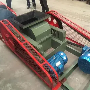 时产100吨水泥块碎石机 对辊石子制砂机 打石子设备 陕西商洛洛南