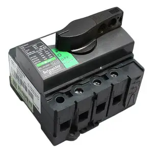 负荷开关 INS160 4P 黑色手柄 28913 负荷隔离开关选型选施耐德电气品牌