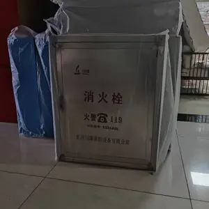 圆弧形不锈钢灭火器箱安全防撞防腐防锈