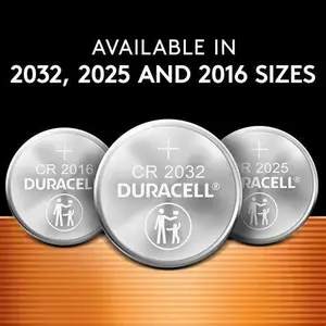 DURACELL金霸王CR2032大容量纽扣电池,低温环境适用