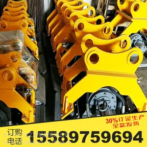 高效率液压打夯机 24-30吨挖机带夯实器 高速护坡振动夯 厂家直销