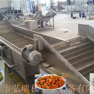 酱菜厂需要什么设备-咸菜生产设备厂家-酱黄瓜加工流水线