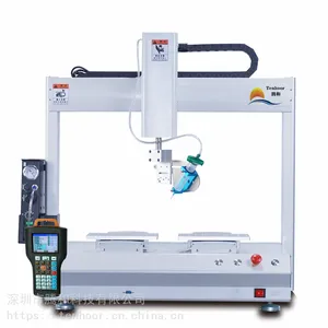 腾和TH-DJ5331R 双工位Z轴带旋转自动化点胶机针筒打胶机画漆胶机