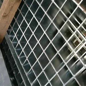压锁插接钢格栅板 异形插接型镀锌钢格板 耐腐化工厂建材格栅板