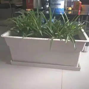 通业景观工程高架桥花箱玻璃钢花盆加工商家