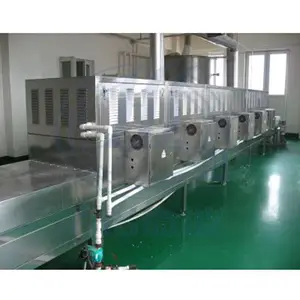 供应浩铭HMWB-72SD微波盒饭加热杀菌设备/微波快餐快速回温机