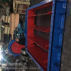 永嘉县双茂阀门制造电动通风百叶阀 矩形手动通风蝶阀 厂家直销