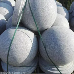 厂家直销芝麻白挡车球 湖北芝麻白球生产厂家 广场步行街挡车球