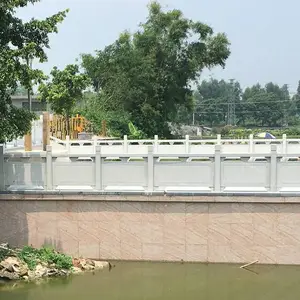 景观公园大桥扶手栏杆 家族祠堂大理石围栏 寺院***青石护栏