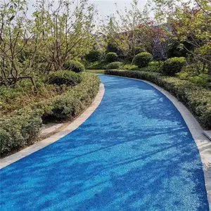 贵阳市 透水混凝土罩面剂 透水混凝土路面 彩色透水地坪