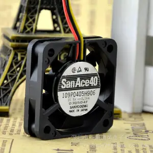 日本三洋 USB 4010 4CM双滚珠风扇 静音 5V 0.16A .109P0405H906