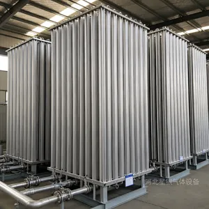 空温式汽化器 铝合金翅片式 LNG 液氧液氮液氩二氧化碳气化器 厂家定制