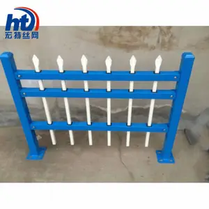 农村建设护栏 宏特制造户外镀锌方管栅栏 学校工厂别墅围栏HT/宏特 方管栅栏宏特丝网