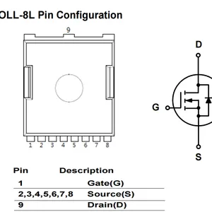 AGM401LL 40V 1.5 豪欧 200A 适用于储能BMS TOLL-8L封装