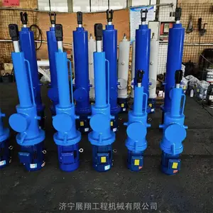 直式电液推杆DYTZ2000-600配行程限位开关